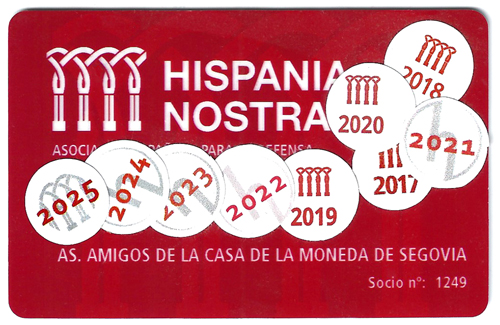 SOMOS MIEMBROS DE HISPANIA NOSTRA