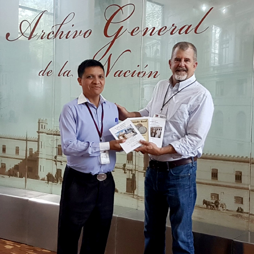 Murray in México carries out research in the General Archive of the Nation
