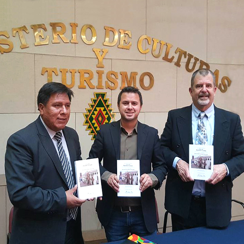 We present our new book on the Mints of Potosi and Lima in the Ministry of Culture and Tourism, in Bolivia